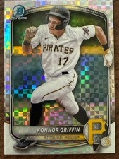 2025 Bowman Konnor Griffin Chrome Prospects X-Fractor #BCP-86 Pirates