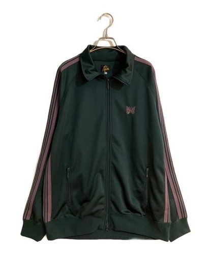 Needles                    Track Jacket - Poly Smooth green RW314