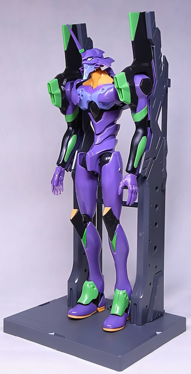 バンダイ　LM HG EVA セット　7個 Built Bandai LMHG 007 Neon Genesis Evangelion EVA-01 + Launch pad