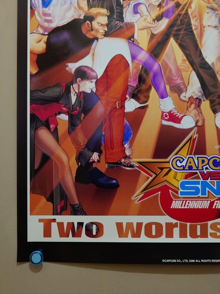 Póster Promocional Colección Street Fighter B2 Edición Limitada Raro, Raro Softw Foto 4 de 4