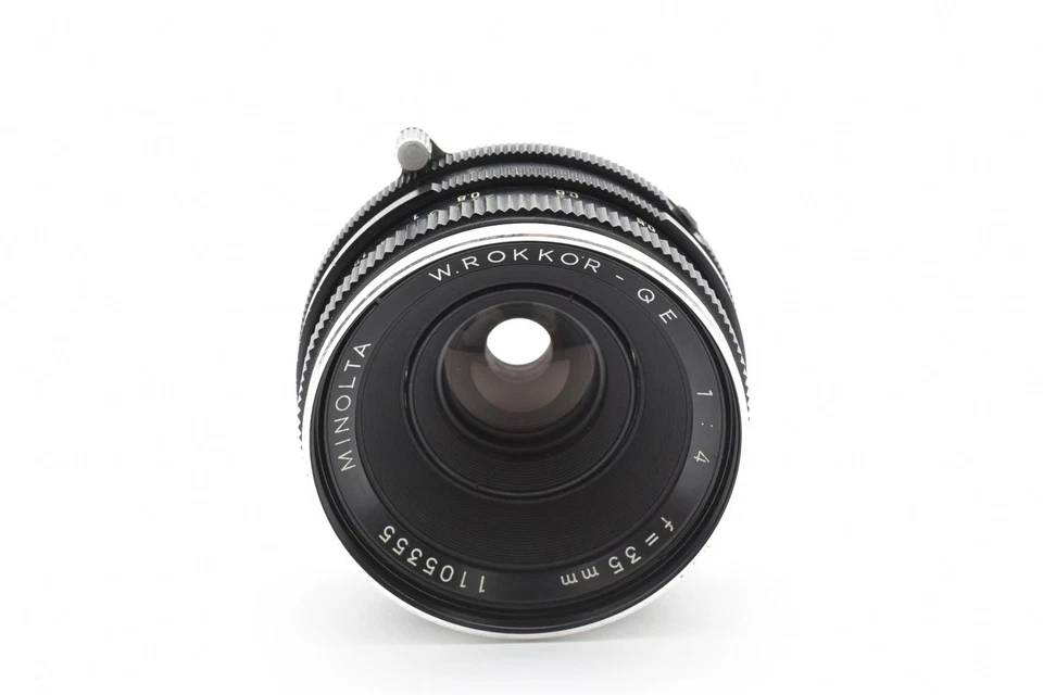 [EXC+5] MINOLTA W.ROKKOR QE 35mm F4 Lente Gran Angular para MC MD SR Montaje ... - Imagen 2 de 4