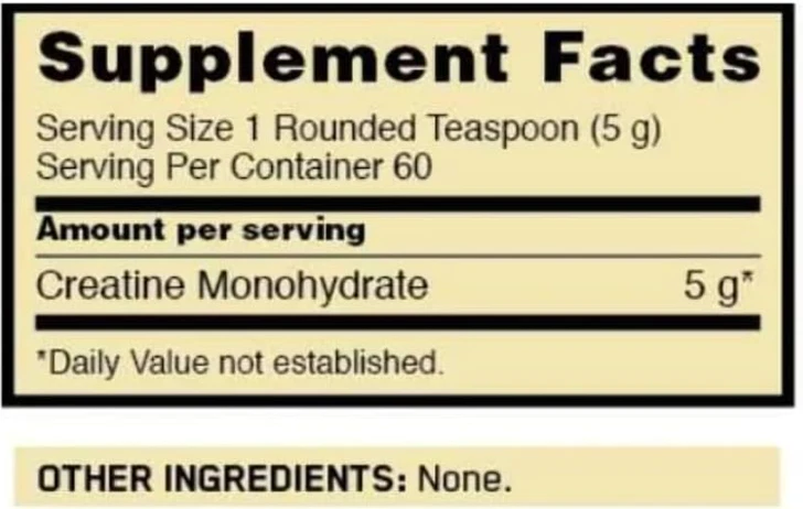 Optimum Nutrition, Creatina Micronizada, 600 Gramos Foto 3 de 3