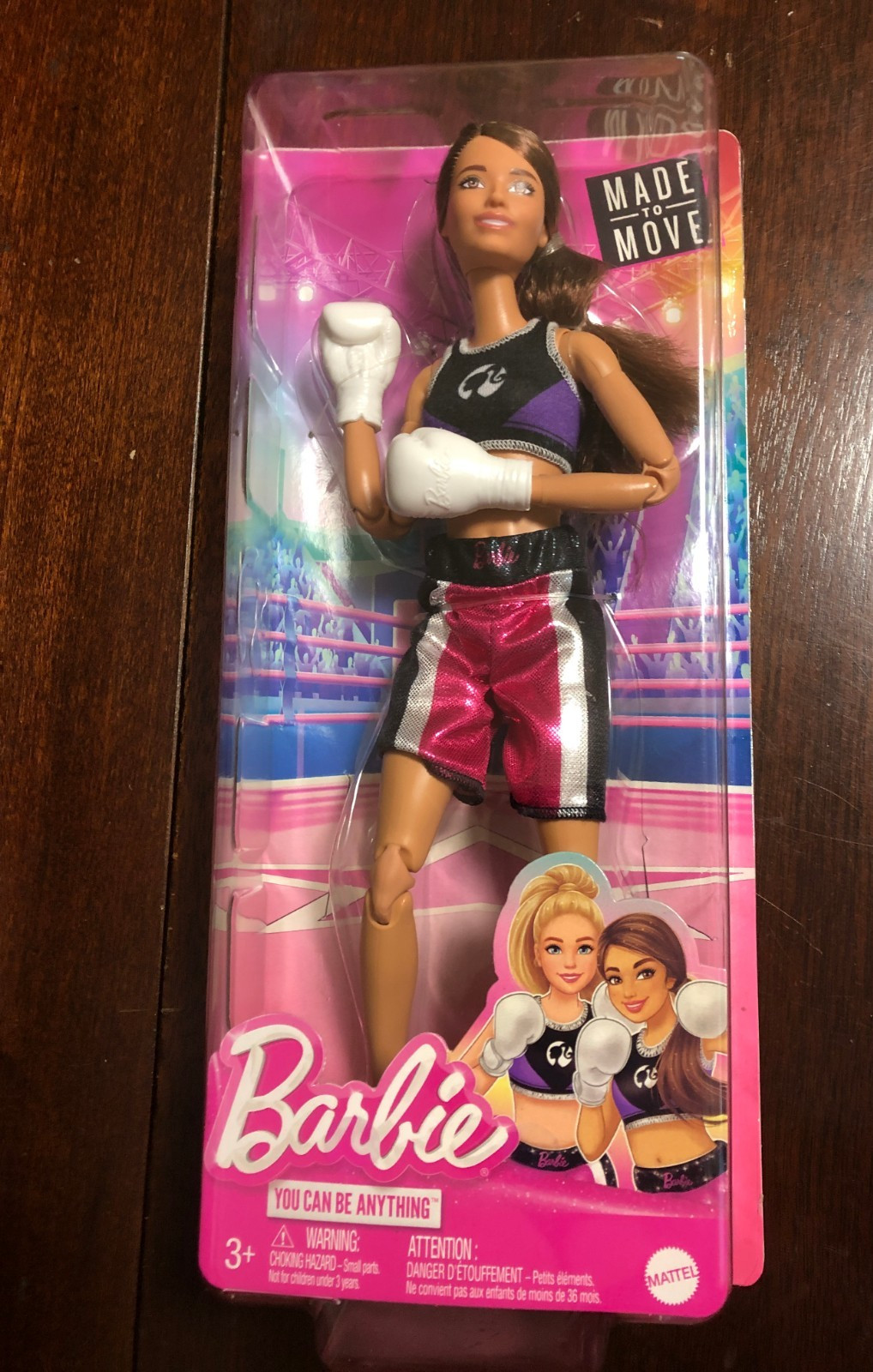 Boxer Barbie Made To Move Doll | New In Box