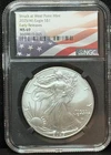 NGC MS69 2025 American Silver Eagle One Dollar Silver Coin -005