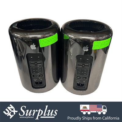 Mac Pro A1481 Late 2013 Intel E5 3.5Ghz 6-Core 64GB RAM 256GB SSD FirePro D300