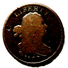 elf Draped Bust Half Cent 1807   A24