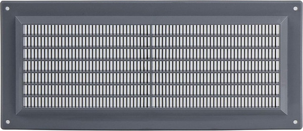 Grau LüFtungsgitter 300X130Mm - Kunststoff Abluftgitter - Rechteckiges Gitter Fü-image