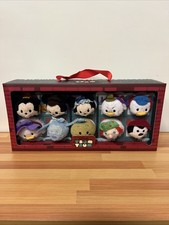 Disney Store MICKEY’S A CHRISTMAS CAROL Mini Tsum Tsum Peluche Caja Set de 10