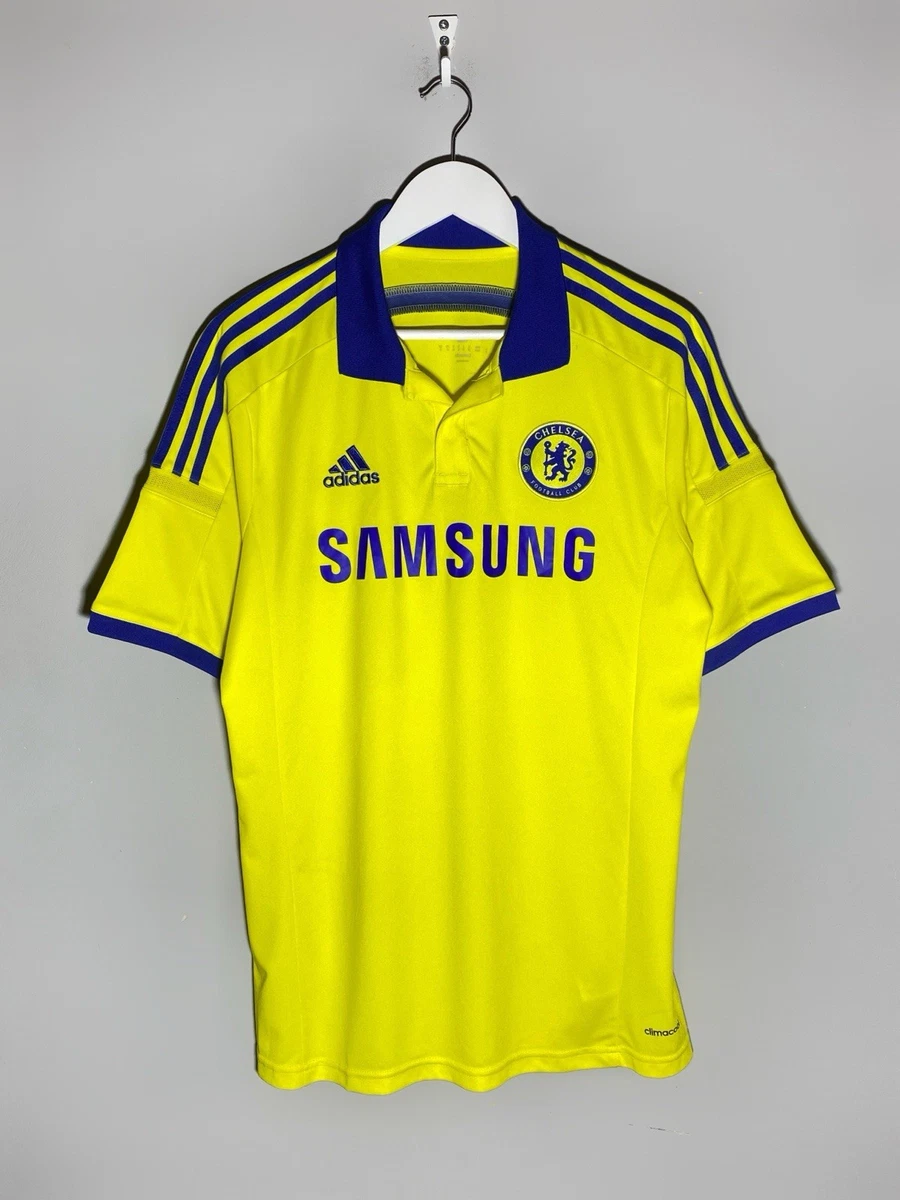 Chelsea FC イエローadidas サッカーシャツ Preços baixos em Adidas Chelsea Amarelo Clube Internacional de