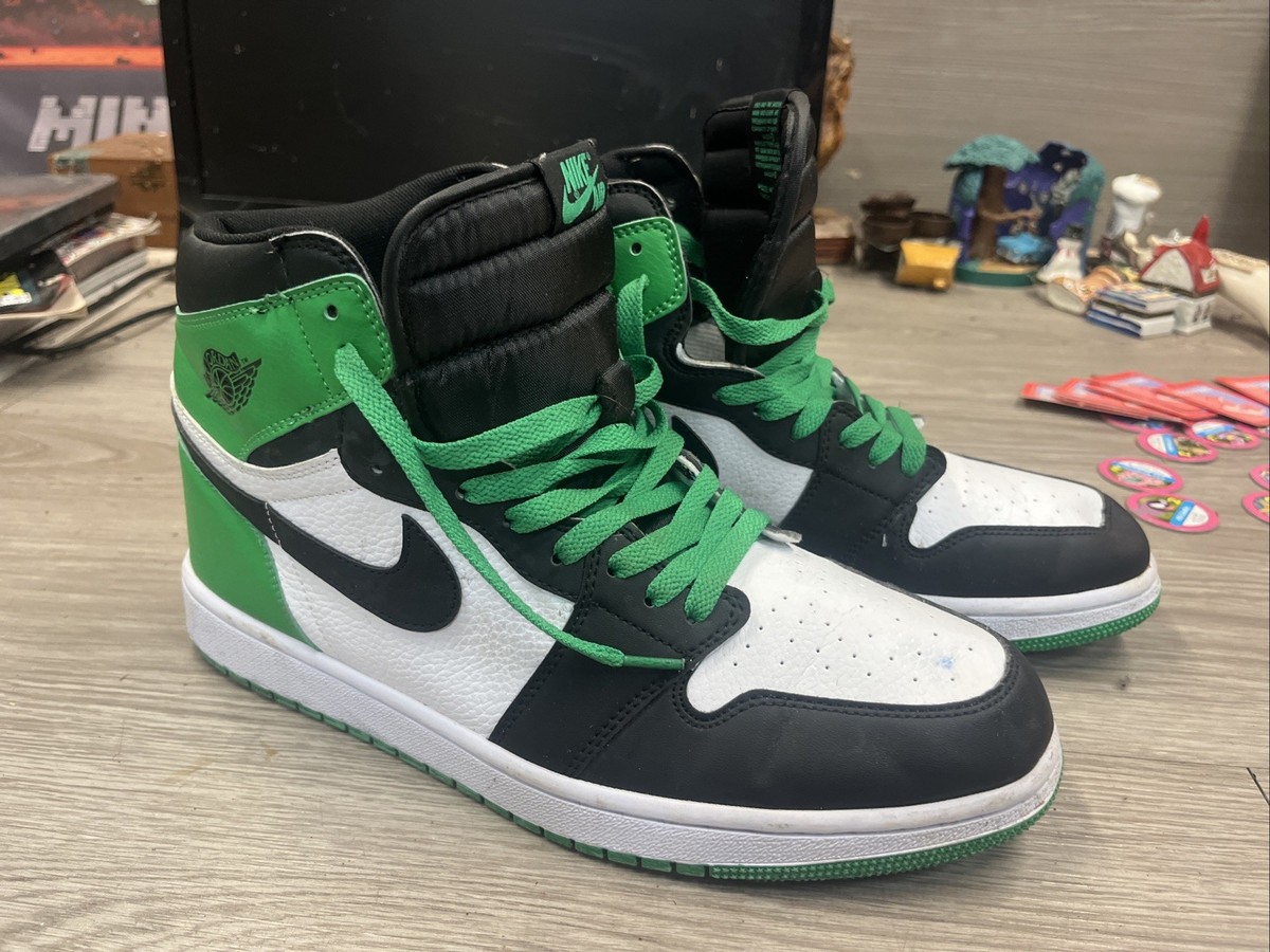 kny22438#149 ナイキ エアジョーダン1  DZ5485-031 Nike Air Jordan 1 Retro OG High Lucky Green Size 14 DZ5485
