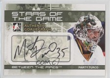2009-10 ITG Between the Pipes GoalieGraphs Marty Turco #A-MT Auto 0w0l