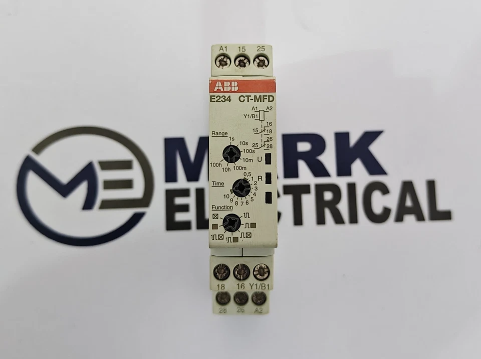 ABB CT-MFD.21 1SVR500020R1100 TIMER TIMING 0.05S-100H VOLTAGE 12-240VAC/DC - Photo 4/4