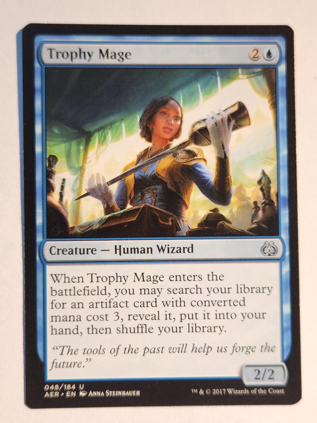 Trophy Mage 48 Aether Revolt Magic: The Gathering Uncommon MP