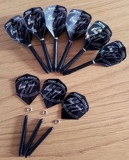 1-3 Sets Medium Or "Tweenies" Dart shafts Stems 4 Colours+Flights+Grip Springs