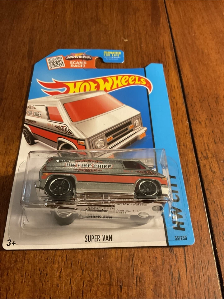 2015 Hot Wheels Super Van 55/250 City ZAMAC - Image 2 of 4