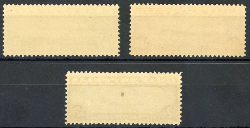 United States 1930 Graf Zeppelin Scott# C13-C15 Mint VF/XF OG NH Pristine Gem - Image 2 of 2
