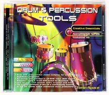 Zero-G Creative Essentials 16 Drums Percussion Tools Sound Library/Sampling CD