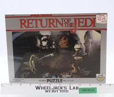 Jabba the Hutt Throne Room Star Wars 1983 Craft Master 70pc Puzzle NEW SEALED