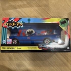 FUNKO-SHOP EXCLUSIVE BLUE RED BATMOBILE WITH GRAY AND BLUE BATMAN ONLY 1250 MADE