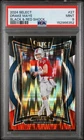 2024 Panini Select Drake Maye #27 Black & Red Shock PSA 9 Patriots Rookie