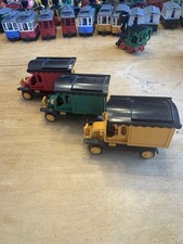 Lehmann GNOMY Yellow Red  Green Toy 962 Western Germany Friction Toy Truck Lot