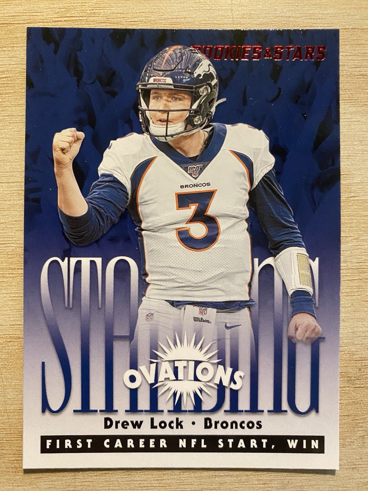 2020 Panini Rookies & Stars Standing Ovation #SO-2 Drew Lock