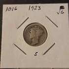 1923-S Winged Liberty Head Mercury Dime In Very Good Condition