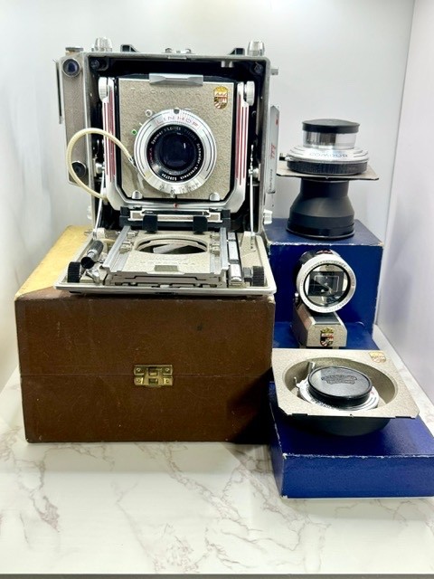 LINHOF SUPER TECHNIKA IV 4x5 CAMERA Kit | eBay