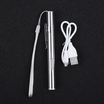 for mini Pocket Flashlight LED Pen Pencil for torch Rechargeable Light Lamp