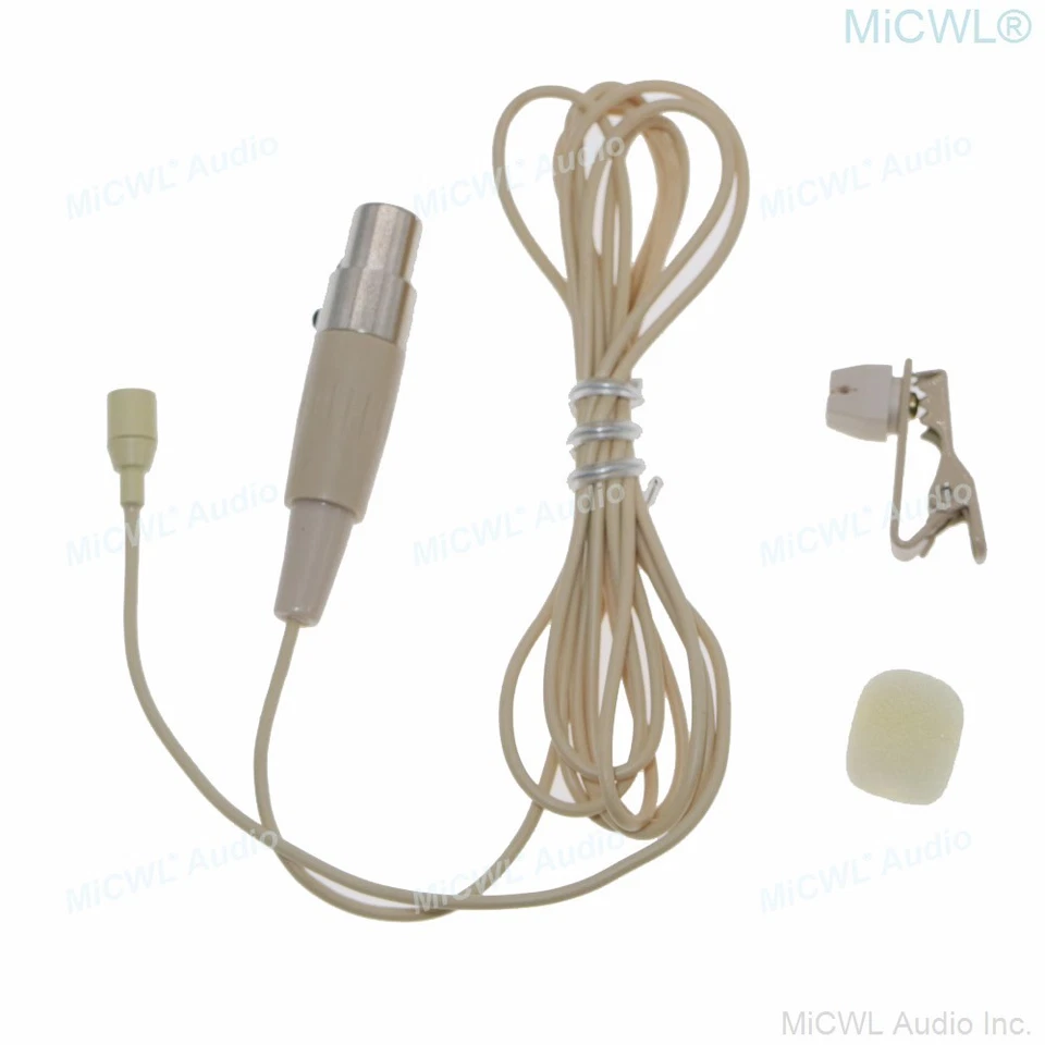 TL35 Mini Lavalier Microphone for Shure SLX ULX PGX UR1 QLX Audio Wireless TA4F - Image 2 of 4