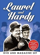 Laurel & Hardy Flying Deuces DVD Bookazine Gift Set British Comed... - DVD  X1VG