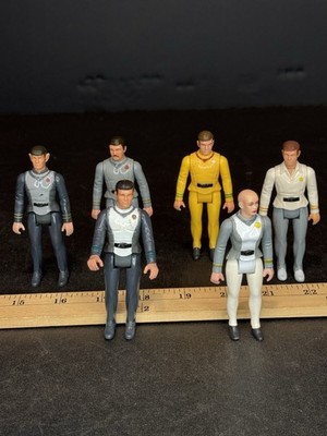 Lot of Six (6) 1979 Mego Corp Figures 3.75'' Star Trek The Motion Picture Vintage