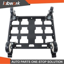 Labwork Tool Box Dolly Thickened Carbon Steel Frame 200lb With Brake Wheels 4.5"