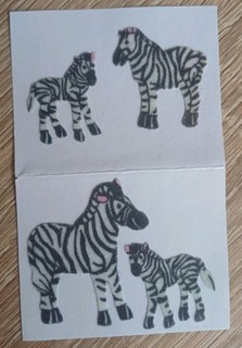 Sticker 90er Sandylion Fuzzi Stickeralbum Stickerheft Zebra