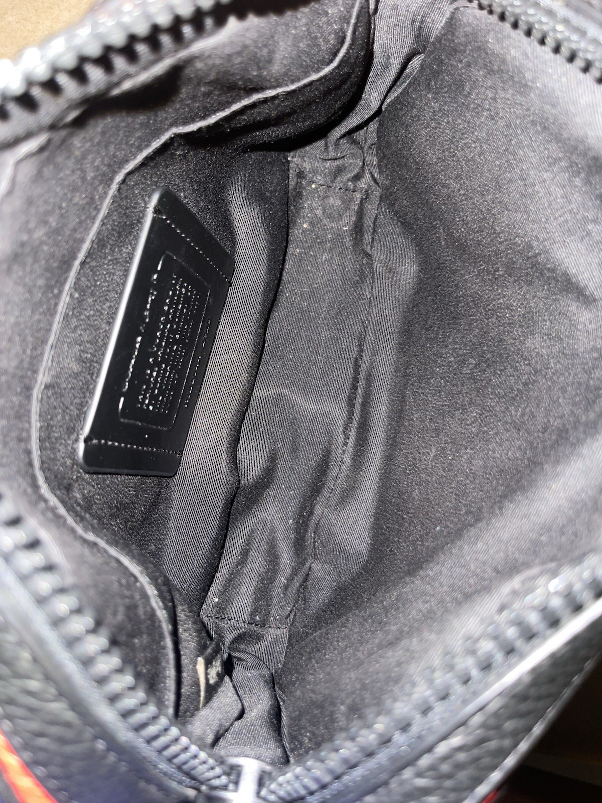 COACH X GUANG YU RED/BLACK LEATHER GRAHAM CROSSBODY image 6