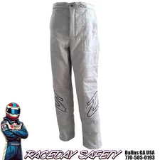 Zamp ZR-30 Auto Race Pants Gray SFI 3.2A/5 Size Medium
