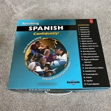 NEW symtalk Learn Spanish Confidently Teacher Kit & Guide classroom book dvd