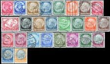 GERMANY/ALLEMAGNE 26 Timbres/stamps 1933  Obl/Used