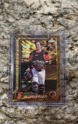 2025 Topps Gilded Collection - Adley Rutschman #165 Gold Wave Refractor #/75 O s