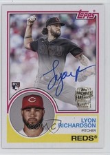 2024 Topps Archives 1983 Fan Favorite Auto Lyon Richardson #83FF-LR Auto 1p0e