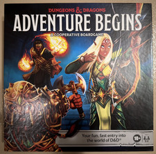 Dungeons & Dragons Adventure Begins Fantasy Board Game by Hasbro (Complete)
