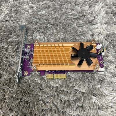 QNAP QM2-2P-344A Dual M.2 22110 / 2280 PCIe Gen3 x4 NVMe SSD Expansion Card