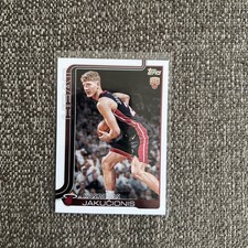 Topps 2024-25 Kasparas Jakucionis #220 Miami Heat NBA Basketball