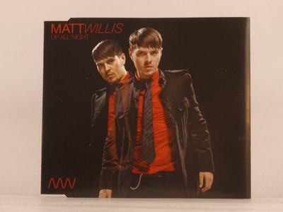 MATT WILLIS UP ALL NIGHT (L31) 2 Track CD Single including Picture Sleeve MERCUR