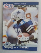 1990 Pro Set - Draft Emmitt Smith #685 (RC) Rookie Card