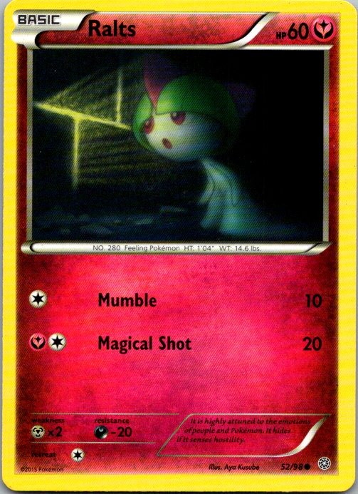 Ralts Common XY - Ancient Origins 52/98 LP