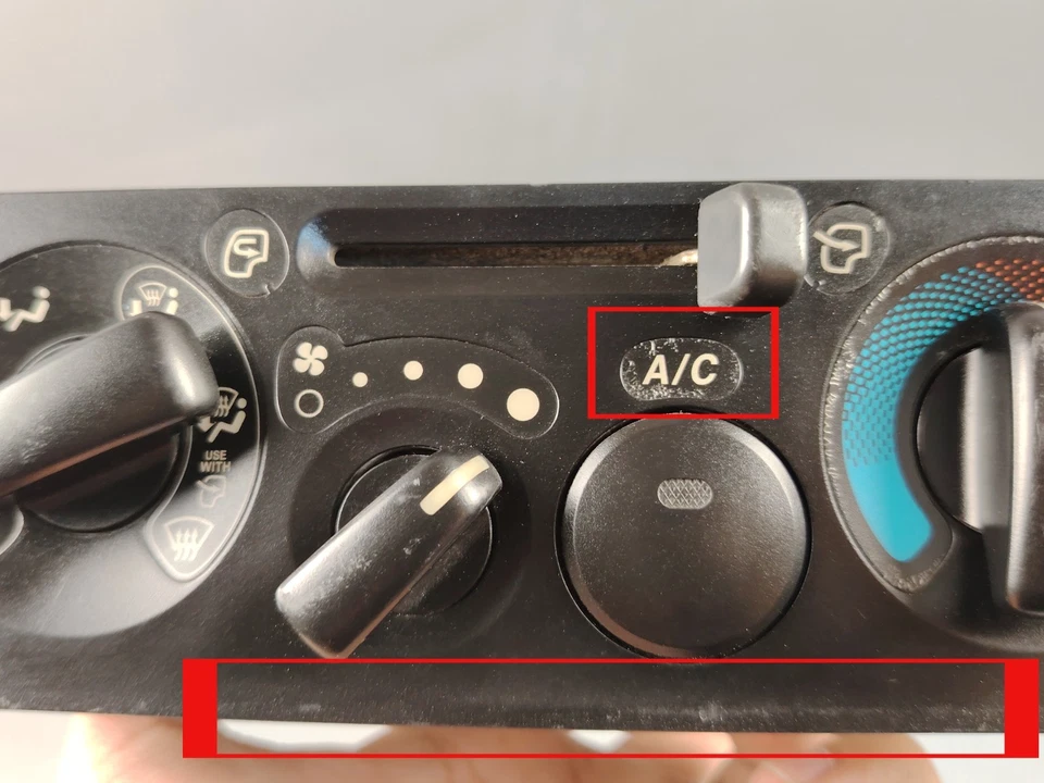 Isuzu NPR 2011 2020 AC/Heater Climate Controller Panel Switch Unit JDM OEM Used - Image 3 of 4