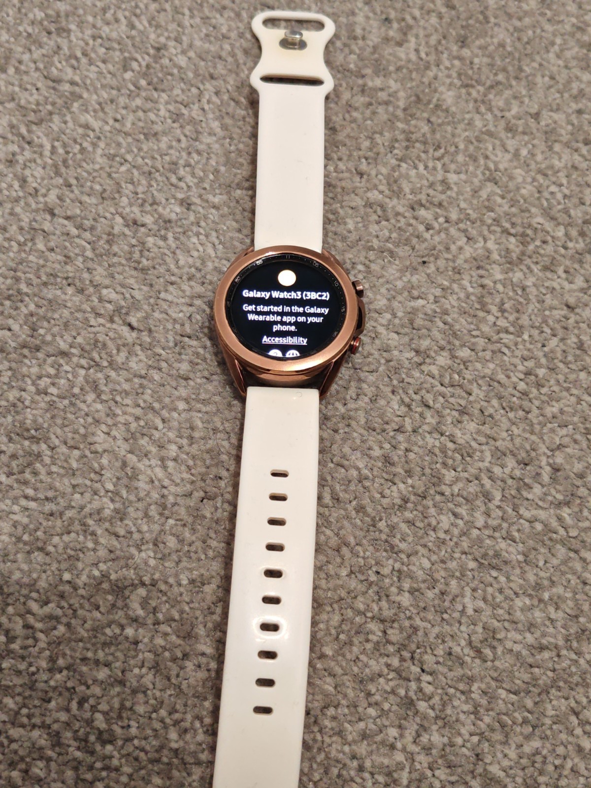 Samsung Galaxy Watch 41mm - LTE - SM-R855f - Smartwatch - Mystic Bronze AE73