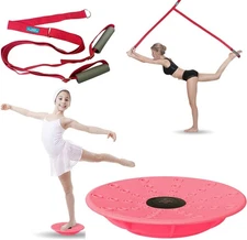 Dance, Cheerleading and Figureskating Trainer Stretching Balance, 2 Pink 