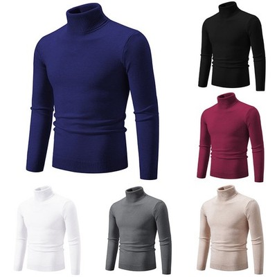 Freizeitkleidung Wintermode lässig schmale Passform warme Sweatshirts elastischer Pullover